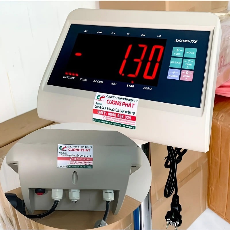 Bộ chỉ thị cân bàn điện tử T7E 100kg