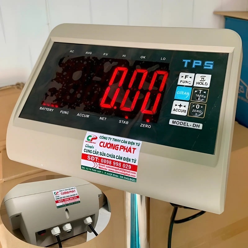 Bộ chỉ thị cân bàn điện tử TPS 200kg