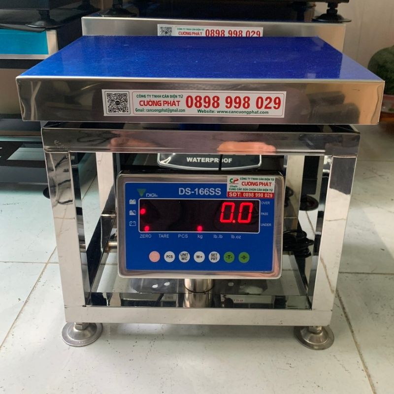 Cân ghế điện tử inox chống nước DS166SS