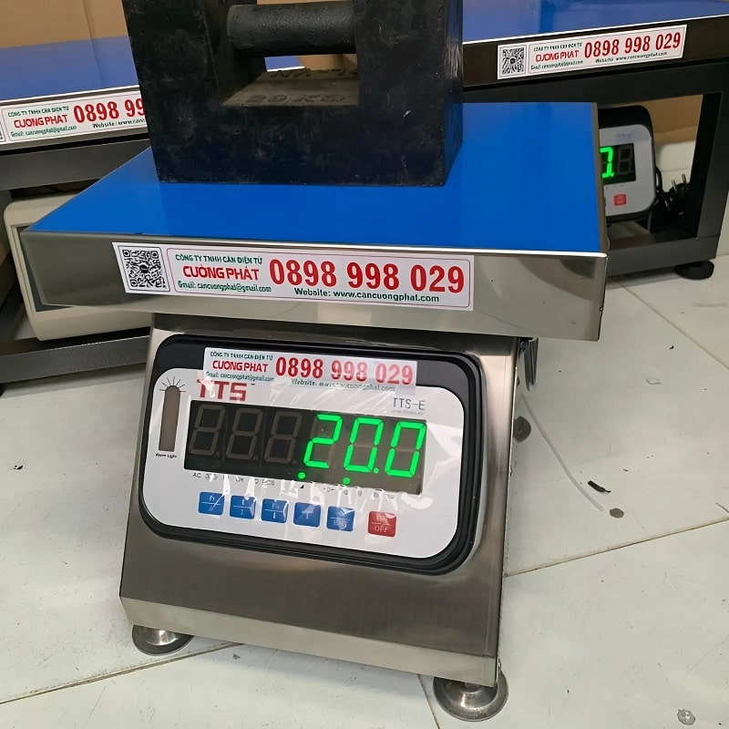 Cân ghế hộp Inox TTS-E 100kg/200kg/300kg