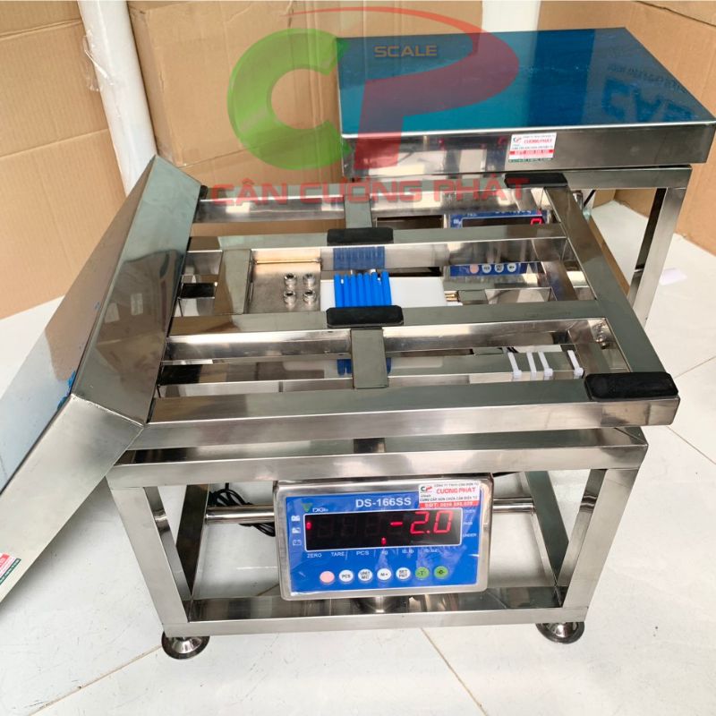 Khung cân ghế điện tử inox chống nước DS166SS