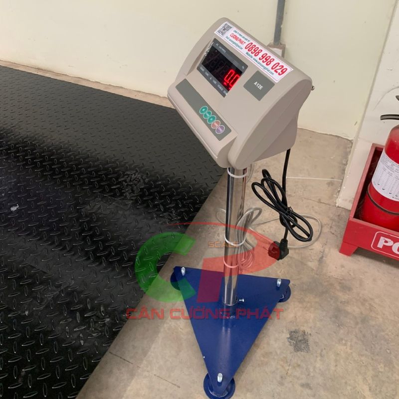 Hình ảnh bộ chỉ thị cân sàn điện tử 1 Tấn A12E