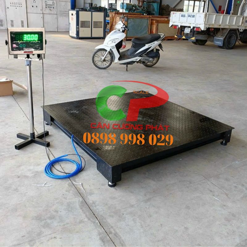 Hình ảnh cân sàn điện tử 5 Tấn DI28SS