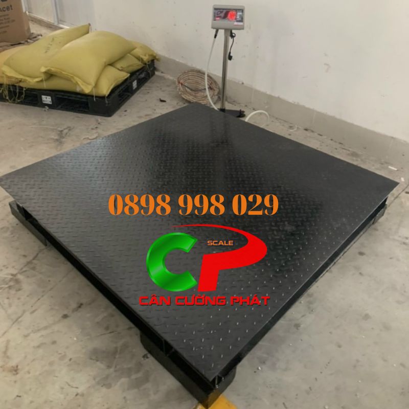 Hình ảnh cân sàn điện tử 5 Tấn T7E
