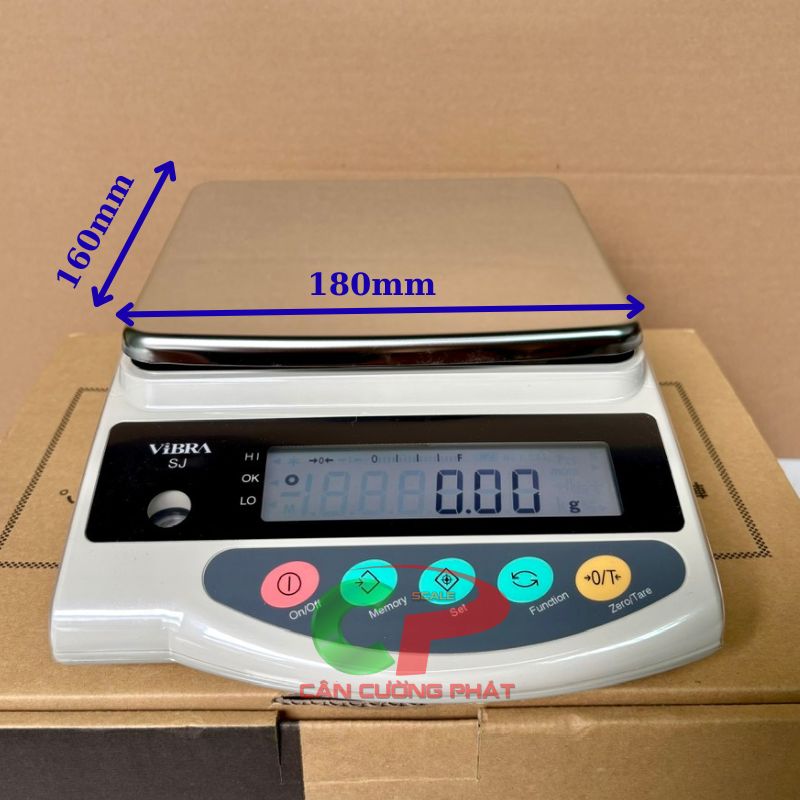 Hình ảnh kích thước đĩa cân điện tử SJ-3200CE